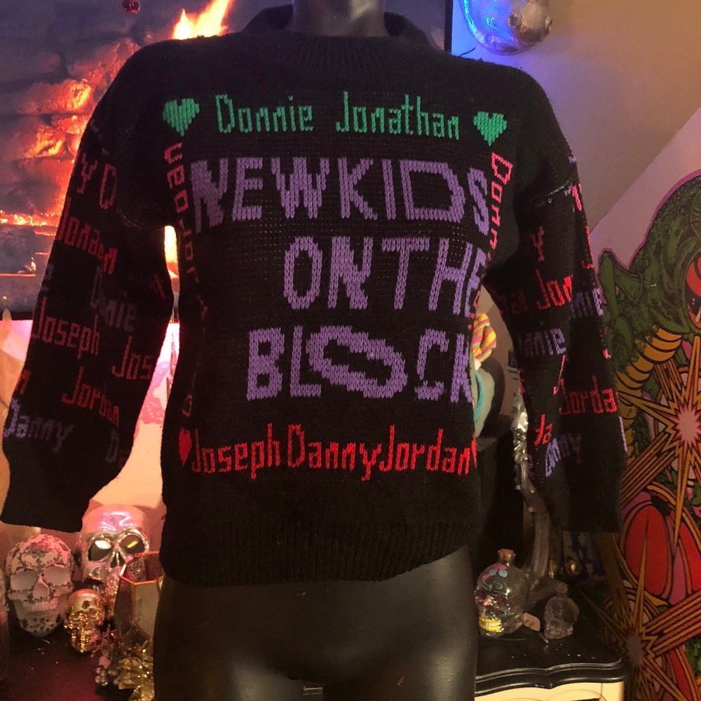 Vintage New Kids on the Block Sweater - fits S